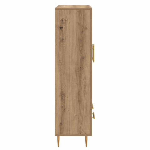 vidaXL Highboard Artisan Oak 69.5 x 31 x 115 cm Engineered Wood