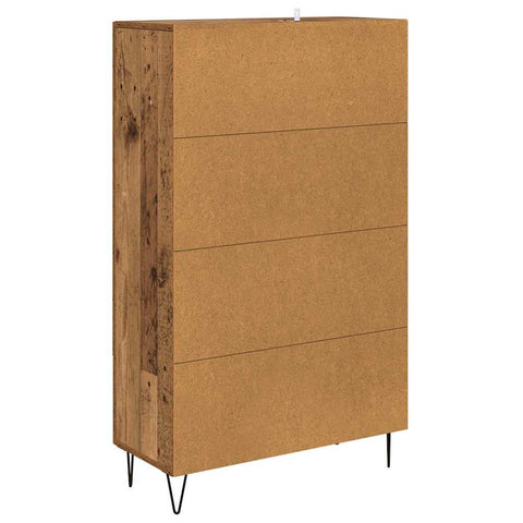 vidaXL Highboard Old Wood 69.5 x 31 x 115 cm Engineered Wood