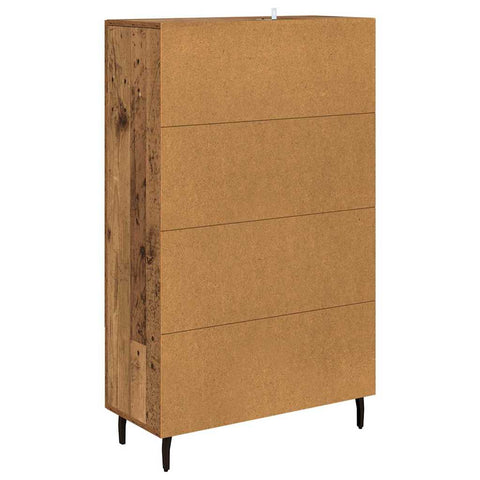 vidaXL Highboard Old Wood 69.5 x 31 x 115 cm Engineered Wood