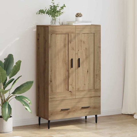 vidaXL Highboard Artisan Oak 69.5 x 31 x 115 cm Engineered Wood