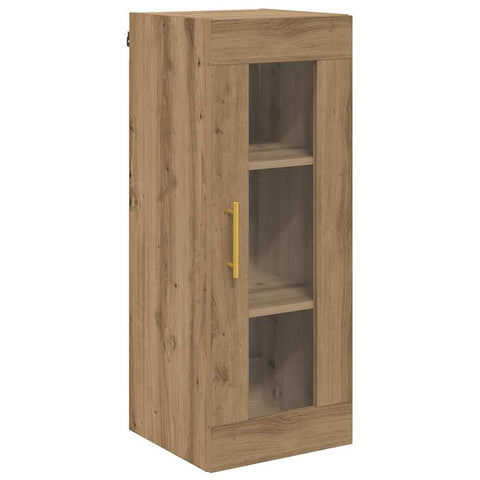 vidaXL Wall Mounted Cabinet Artisan Oak 34.5 x 34 x 90 cm