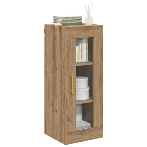 vidaXL Wall Mounted Cabinet Artisan Oak 34.5 x 34 x 90 cm