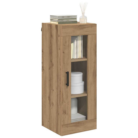vidaXL Wall Mounted Cabinet Artisan Oak 34.5 x 34 x 90 cm