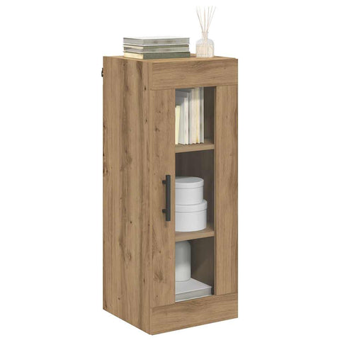 vidaXL Wall Mounted Cabinet Artisan Oak 34.5 x 34 x 90 cm
