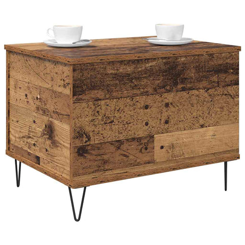 vidaXL Coffee Table Old Wood 60 x 44.5 x 45 cm Engineered Wood