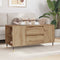 vidaXL Coffee Table Artisan oak 102 x 44.5 x 50 cm Engineered wood