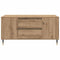 vidaXL Coffee Table Artisan oak 102 x 44.5 x 50 cm Engineered wood