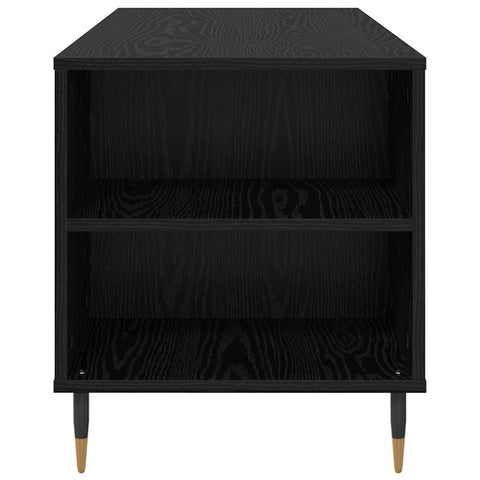 vidaXL Coffee Table Black oak 102 x 44.5 x 50 cm Engineered wood