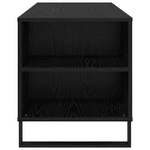 vidaXL Coffee Table Black Oak 102 x 44.5 x 50 cm Engineered Wood