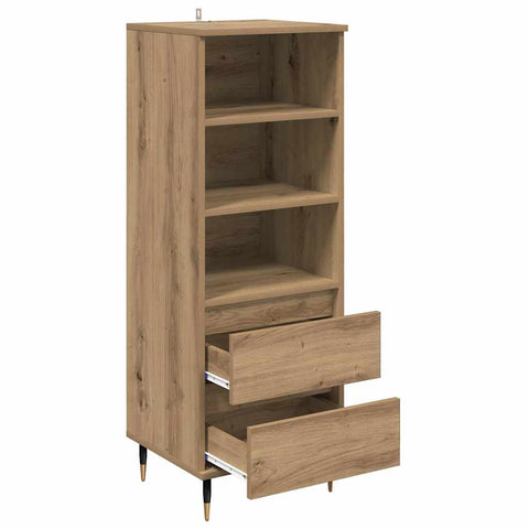vidaXL Highboard Artisan Oak 40 x 36 x 110 cm Engineered Wood
