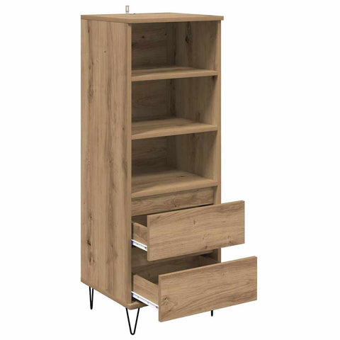 vidaXL Highboard Artisan Oak 40 x 36 x 110 cm Engineered Wood
