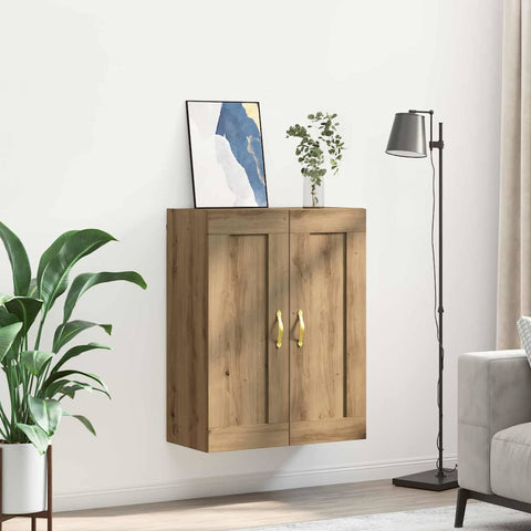 vidaXL Wall Mounted Cabinet Artisan Oak 69.5 x 34 x 90 cm