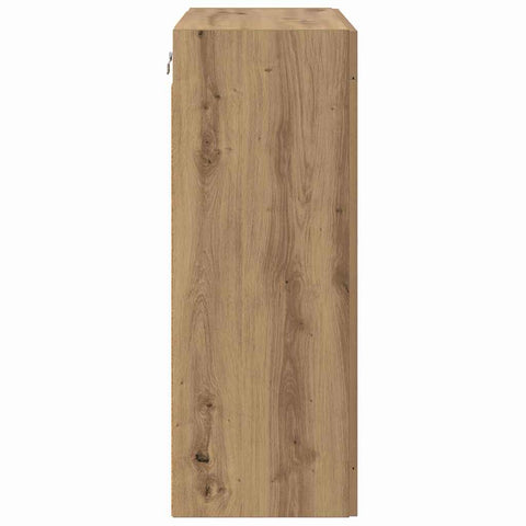 vidaXL Wall Mounted Cabinet Artisan Oak 69.5 x 34 x 90 cm