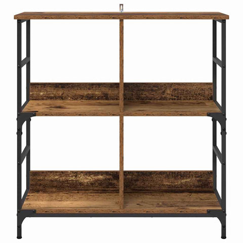 vidaXL Bookshelf Old wood Engineered wood