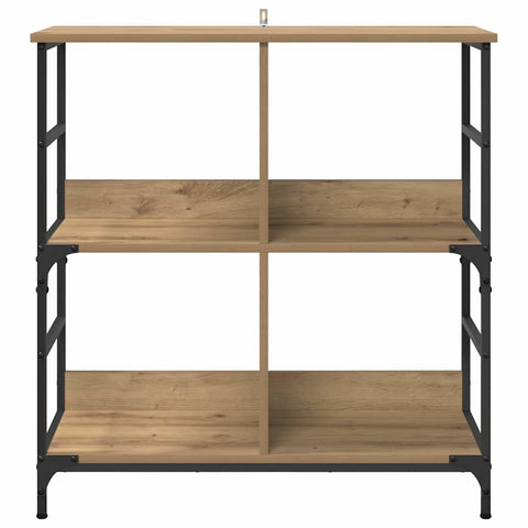 vidaXL Bookshelf Artisan oak Engineered wood