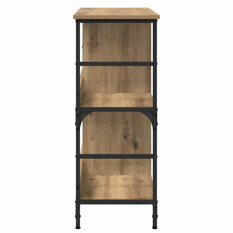 vidaXL Bookshelf Artisan oak Engineered wood