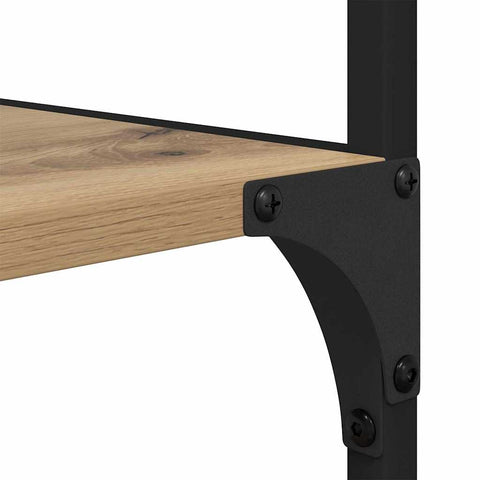 vidaXL Bookshelf Artisan Oak 50 x 33 x 188.5 cm Engineered Wood