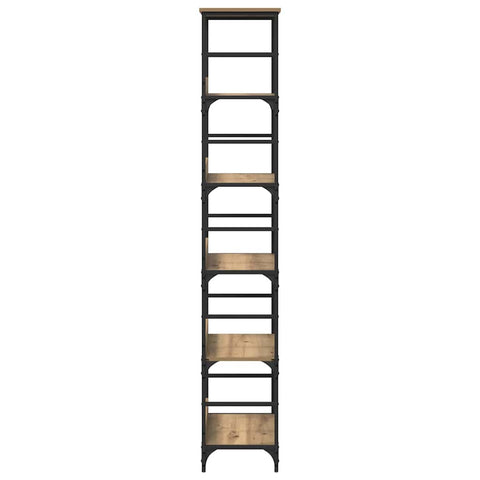 vidaXL Bookshelf Artisan Oak 50 x 33 x 188.5 cm Engineered Wood