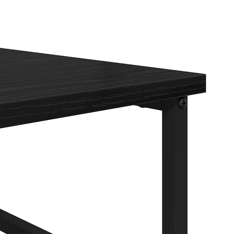 vidaXL Bookshelf Black Oak 50 x 33 x 188.5 cm Engineered Wood