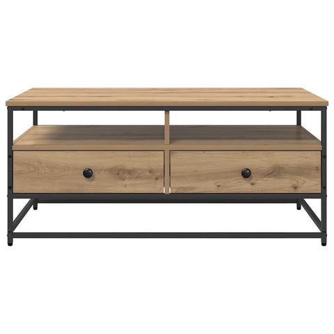 vidaXL Coffee Table Artisan oak 100 x 51 x 45 cm Engineered wood