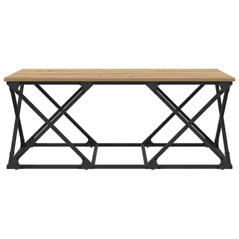 vidaXL Coffee Table Artisan oak 100 x 49 x 40 cm Engineered wood
