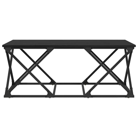 vidaXL Coffee Table Black oak 100 x 49 x 40 cm Engineered wood