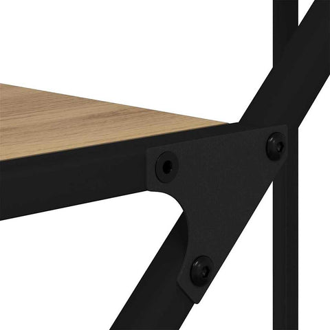 vidaXL Bookshelf Artisan Oak 91 x 36 x 176 cm Engineered Wood