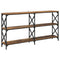vidaXL Console Table Old wood 156 x 28 x 80.5 cm Engineered Wood