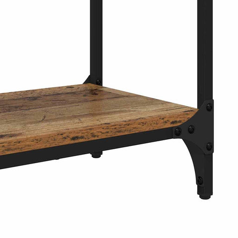 vidaXL Console Table Old Wood 88.5 x 30 x 75 cm Engineered Wood