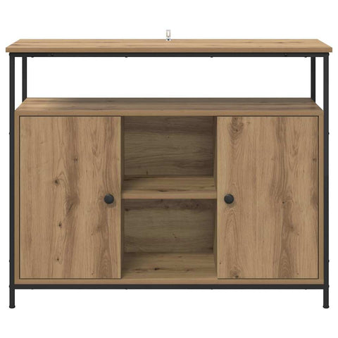 vidaXL Sideboard Artisan Oak 100 x 35 x 80 cm Engineered Wood