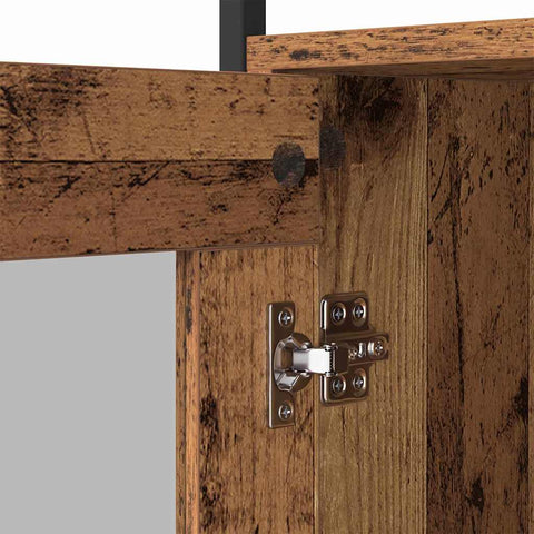 vidaXL Sideboard Old Wood 100 x 35 x 80 cm Engineered Wood