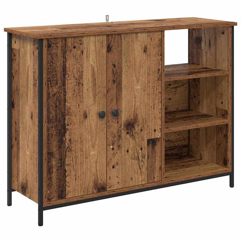 vidaXL Sideboard Old Wood 100 x 33 x 75 cm Engineered Wood