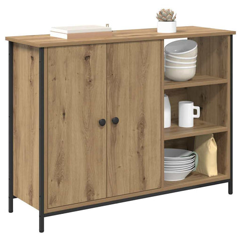 vidaXL Sideboard Artisan Oak 100 x 33 x 75 cm Engineered Wood