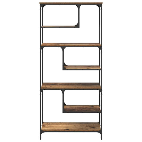 vidaXL Bookcase Old wood Engineered wood