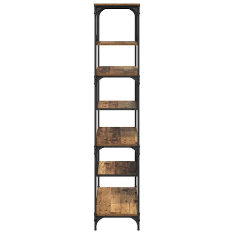 vidaXL Bookcase Old wood Engineered wood
