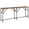 vidaXL Console Table Old wood 180 x 29 x 75 cm Engineered wood
