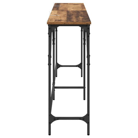 vidaXL Console Table Old wood 180 x 29 x 75 cm Engineered wood