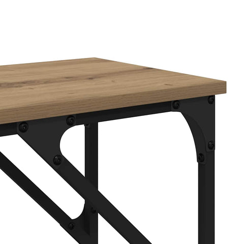 vidaXL Console Table Artisan oak 180 x 29 x 75 cm Engineered wood