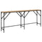 vidaXL Console Table Artisan oak 180 x 29 x 75 cm Engineered wood