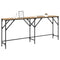 vidaXL Console Table Artisan oak 180 x 29 x 75 cm Engineered wood