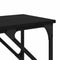 vidaXL Console Table Black oak 180 x 29 x 75 cm Engineered wood