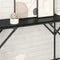 vidaXL Console Table Black oak 180 x 29 x 75 cm Engineered wood