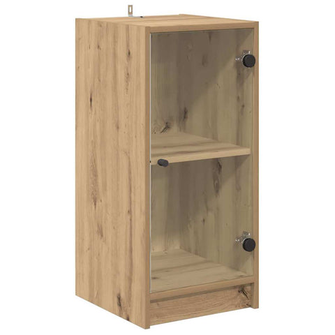 vidaXL Sideboard Artisan oak 35 x 37 x 76 cm Engineered wood