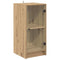 vidaXL Sideboard Artisan oak 35 x 37 x 76 cm Engineered wood