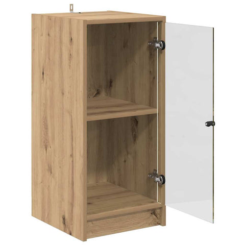 vidaXL Sideboard Artisan oak 35 x 37 x 76 cm Engineered wood