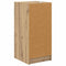vidaXL Sideboard Artisan oak 35 x 37 x 76 cm Engineered wood