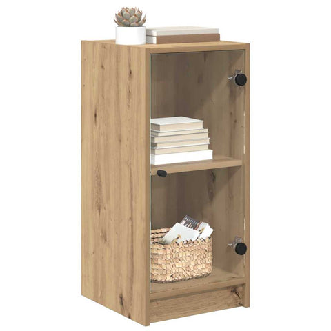 vidaXL Sideboard Artisan oak 35 x 37 x 76 cm Engineered wood