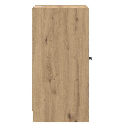 vidaXL Sideboard Artisan oak 35 x 37 x 76 cm Engineered wood