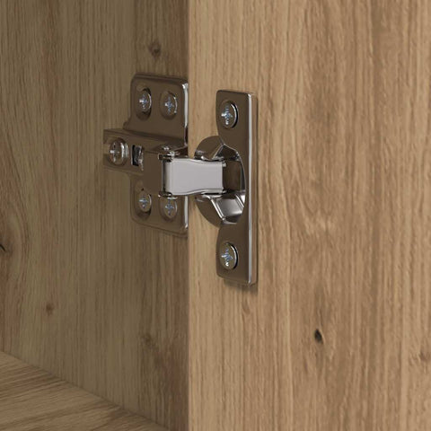 vidaXL Highboard Artisan Oak 35 x 37 x 142 cm Engineered Wood