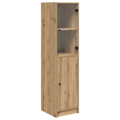 vidaXL Highboard Artisan Oak 35 x 37 x 142 cm Engineered Wood
